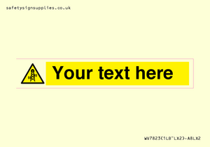 Custom warning RF radiation transmitter
